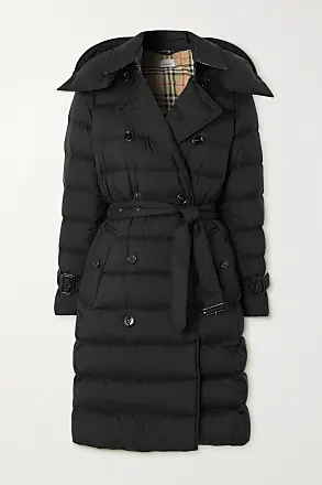 Patrizia Pepe herringbone belted midi coat - Black