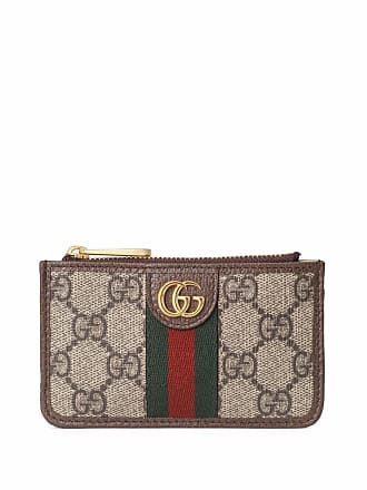 Gucci - GG Marmont Grained-Leather Wallet - Womens - Black for Women