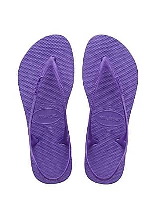 Chaussures Sandales Tongs Havaianas Tong violet style d\u00e9contract\u00e9 