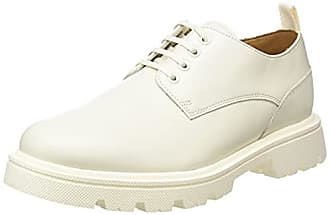 Pesaro Derby blanc cass\u00e9 style d\u00e9contract\u00e9 Chaussures Chaussures de travail Derby 
