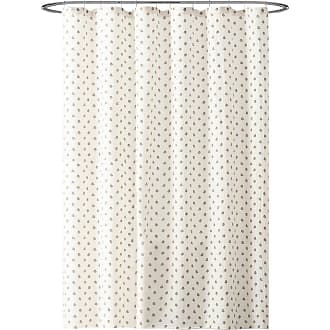 Peri Home Floral Block Print Shower Curtain in Ivory Multi at Nordstrom