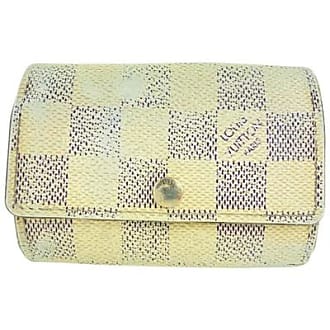 LOUIS VUITTON Dames Tasje/Portemonnee Leer in Beige