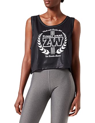 Zumba Womens Fashion Design Loose Breathable Workout Tank Top Canotta Donna 