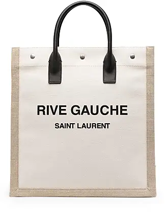 Saint Laurent Medium Cabas Rive Gauche Bag - Neutrals Handle Bags