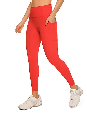 No Front Seam Workout Leggings for Women with Pockets