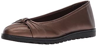 Easy Street Womens Giddy Ii Flat, Bronze, 11 M US