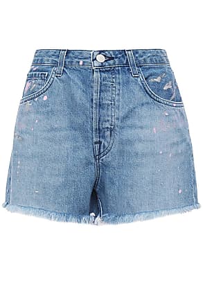 Damen Bekleidung Kurze Hosen Jeans-Shorts und Denim-Shorts FRAME Denim  Le Vintage Shorts in Weiß 