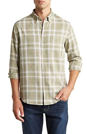 Weatherproof Vintage Flannel Button Down in Burnt Orange, Medium