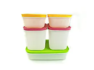 Tupperware Heritage 5pc Canisters Set Pastel