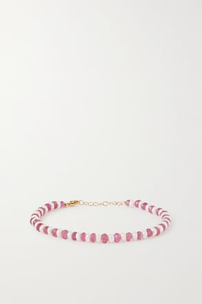 Miu Miu Enameled Metal Bangle Bracelet, Women, Fuchsia, Size M