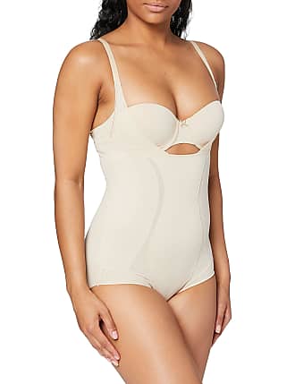 Maidenform Womens Firm Foundations - Wyob Bodybriefer Bodysuit, Beige (Latte Lift), XXL