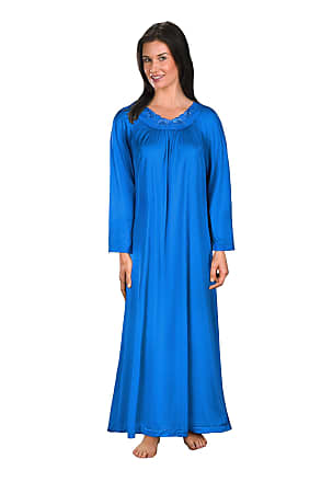 Shadowline Womens Plus-Size Silhouette 54 Inch Long Sleeve Coat Shadowline Sleepwear 71737X