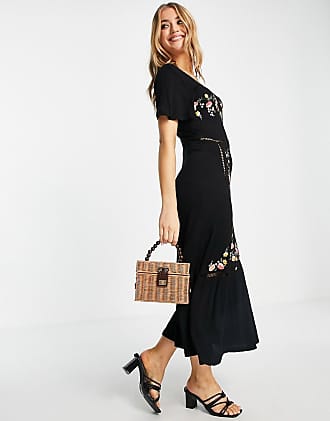 asos knee length dress