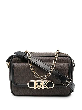 Michael Kors Small Greenwich Saffiano Leather Crossbody - Aloe