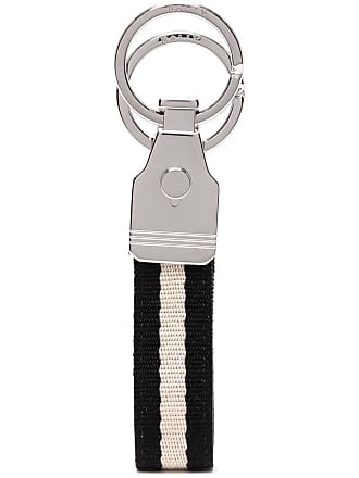 KEKU 2-Piece zinc Alloy Leather Heavy Duty Keychain Two-Piece Detachable Keychain for Men and Women Gifts Brown+ Black 