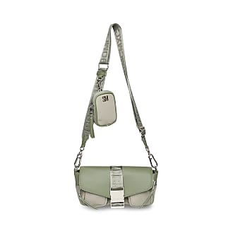 Steve Madden Farren Nylon Dome Crossbody Bag, Sage