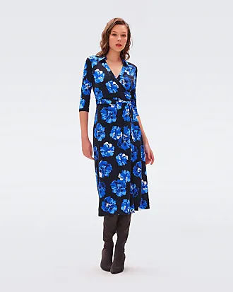 Damen-Wickelkleider in Blau Shoppen: bis zu −71% | Stylight