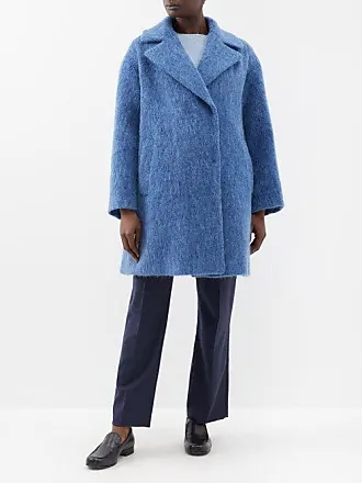 Max mara hotsell teddy coat blue