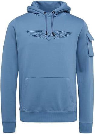 Dunkelblau L JHK sweatshirt HERREN Pullovers & Sweatshirts Fleece Rabatt 88 % 