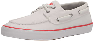 white sperry mens shoes