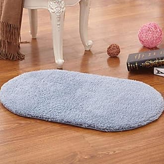 Bath Floor Mat -Rubber Non Slip Quick Dry Super Absorbent Thin Bathroom Rugs  Fit Under Door-Washable Rug for in Front of Bathtub,Shower Room,Sink