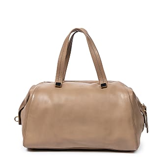 Celine Macadam Pattern Handbag Mini Boston Bag Old PVC x Leather Dark Brown  CELINE Ladies Men's Available