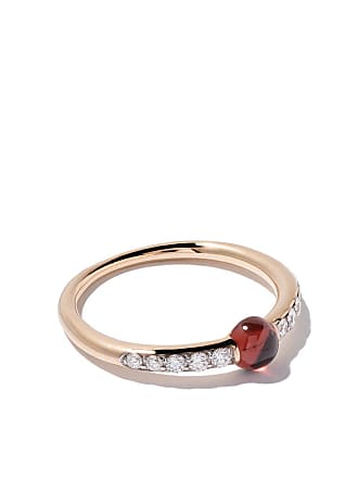 Leo Pizzo 18kt Red and White Gold Waves Diamond Ring