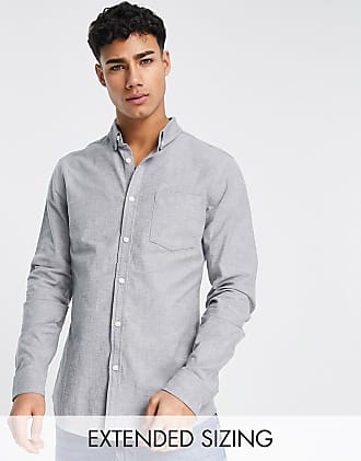 Gray Button Down Shirts: 57 Products & up to −50% | Stylight