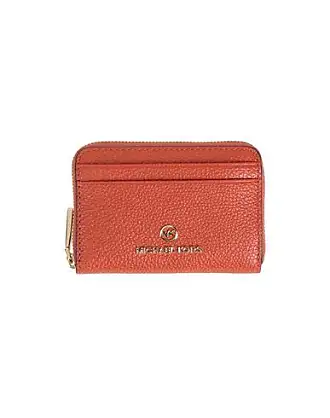 Michael Kors Mercer Leather Coin Purse in Cider – PinkOrchard.com