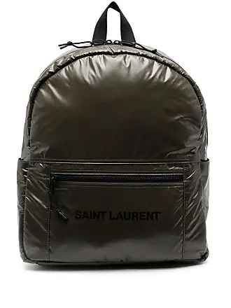 Saint Laurent Canvas Drawstring Backpack - Neutrals