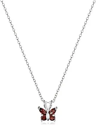 Collection Sterling Silver 18K Gold Two Tone 2.3mm Twisted Butterfly Chain Necklace, 18