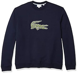 men's lacoste croc crewneck sweat