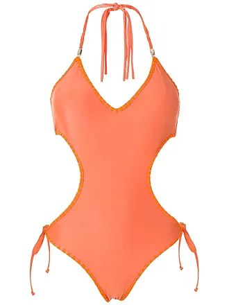 Amir Slama ombré swimsuit - Orange