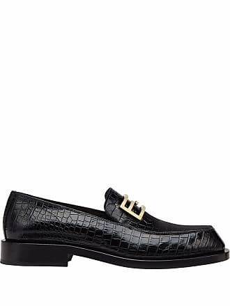 Fendi FF Baguette-motif loafers - Black