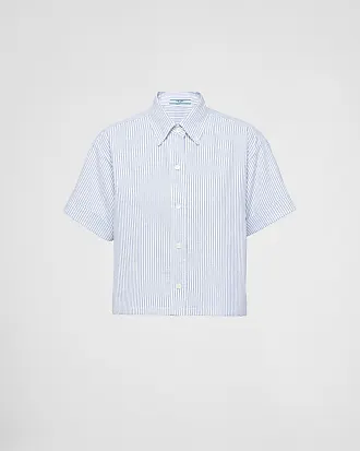 Prada cotton short-sleeve shirt - Blue