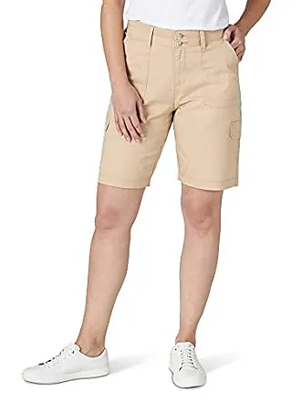 Women Combat Chino Cargo Shorts Knee Length Elastic Holiday Pants Plus Size  6-26