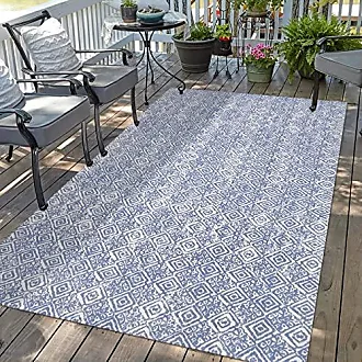  HEBE Outdoor Rug 4'x6'Waterproof Patio Mat Clearance