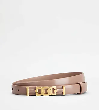 Mens Designer Clothes  LOUIS VUITTON leather belt with gold buckle 78