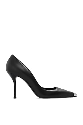 ALEXANDER MCQUEEN Punk embellished patent-leather pumps