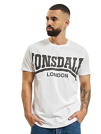 LONSDALE T-shirt Blanc 100% Coton Homme neuf