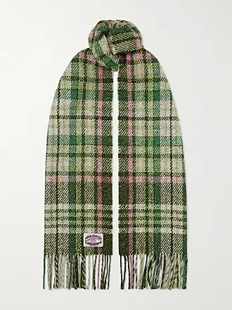 Acne Studios paisley-print wool scarf - Neutrals