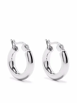 Tom Wood sterling silver chunky hoop earrings