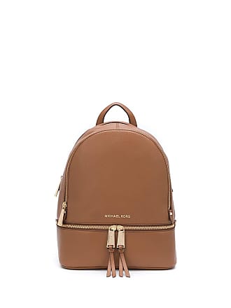 Michael Kors Rhea Zip Medium Backpack Brown Multi One size, Women's