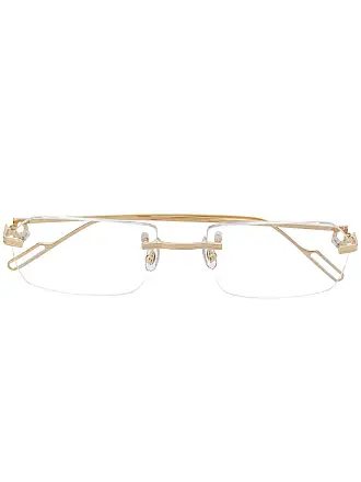 Lunette cartier doré hot sale