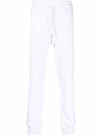 Versace Jeans Couture logo-embroidered track pants - men - Cotton - L - White