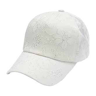 ZLYC Women Fashion Flower Print Adjustable Baseball Cap Mesh Trucker Hat 