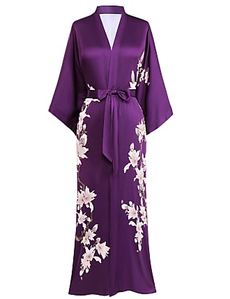 Kimono Jacket Made in USA Loungewear Robe Kleding Dameskleding Pyjamas & Badjassen Jurken Tencel Robe Made in America One Size Kimono Robe Sustainable Fabric Robe Short Robe 