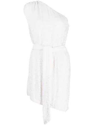 Retrofête Ella one-shoulder mini dress - women - Nylon - S - White