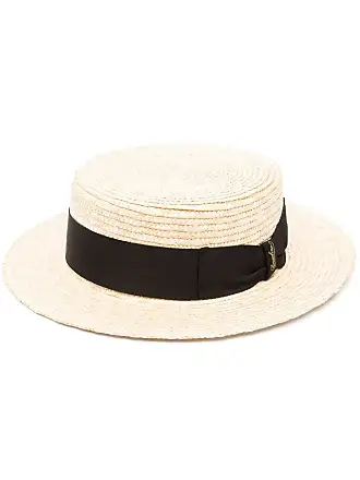 BABEYOND Straw Fedora Hat for Men Panama Trilby Hat Short Brim Summer Sun  Hat