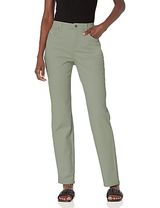 Gloria Vanderbilt Womens Amanda Classic High Rise Tapered Jean, Sage Meadows, 8 Regular